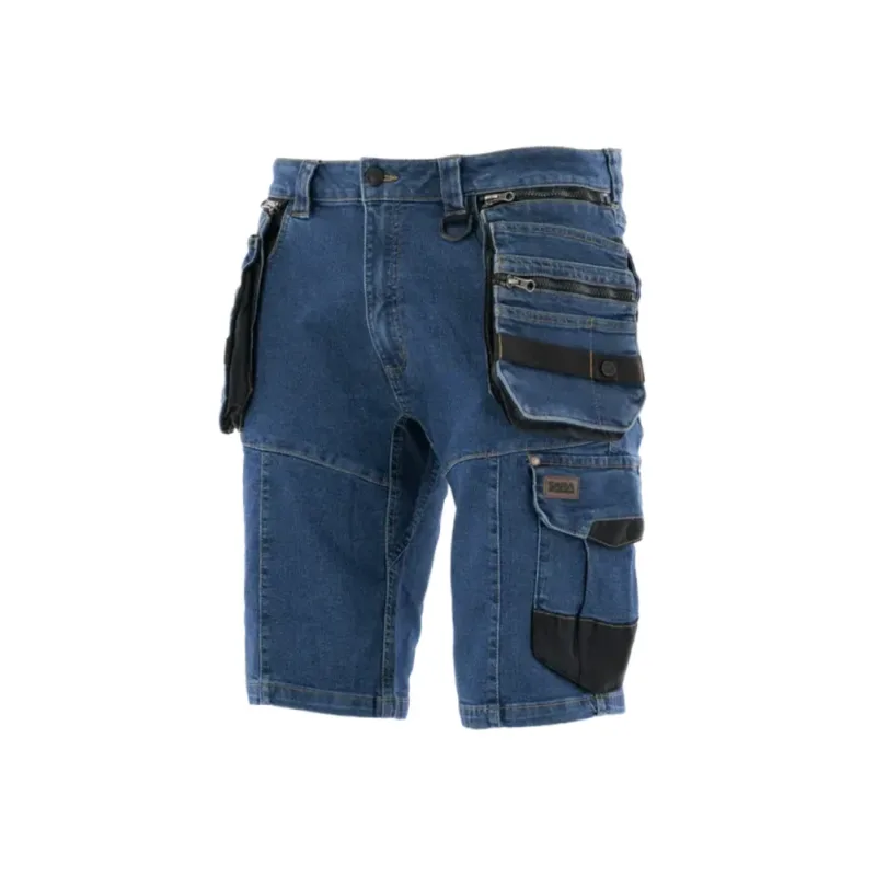 Sara COYOTE Jeans kraťasy modrá/čierna S-3XL