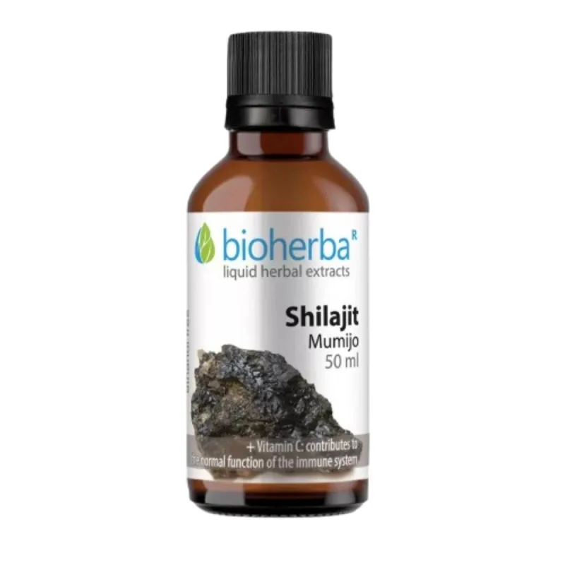Bioherba Shilajit Mumio - tinktúra kvapky - 50 ml -