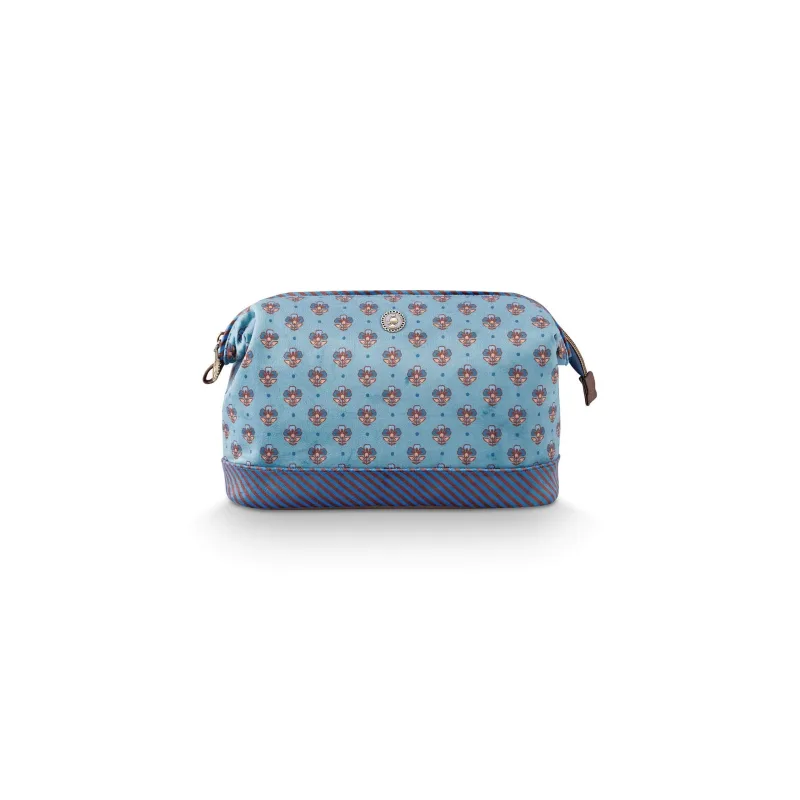 Pip Studio kosmetická taška Cooper Jaipur Flower - modrá