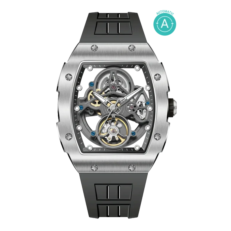 JVD Pánské ocelové automatické hodinky - chronograf AUTOMAT JVD JG1048.1