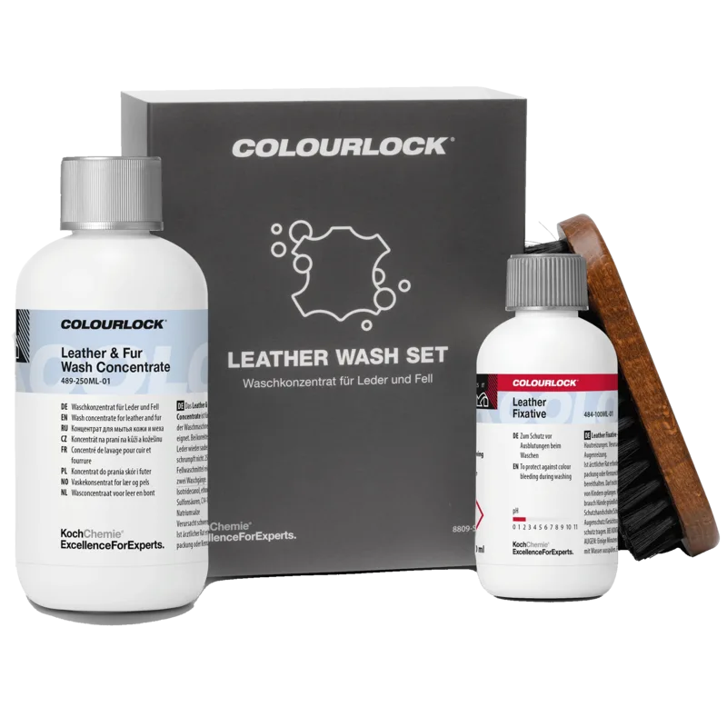 COLOURLOCK Leather Wash Set - Koncentrát na pranie kože a kožušiny