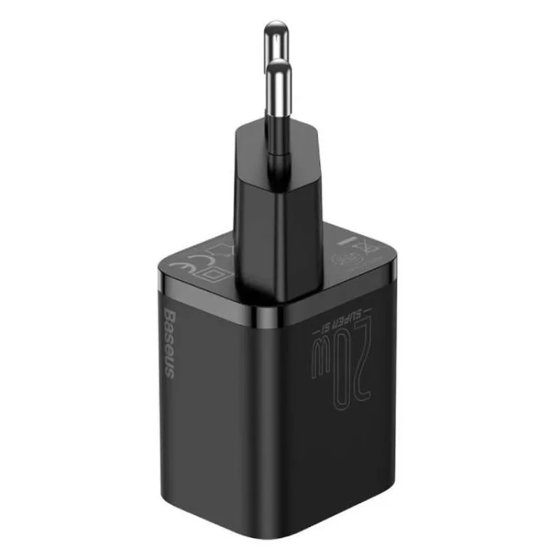 Baseus CCSUP-B01 Super Si Quick Nabíjačka USB-C 20W Black (6953156229990)