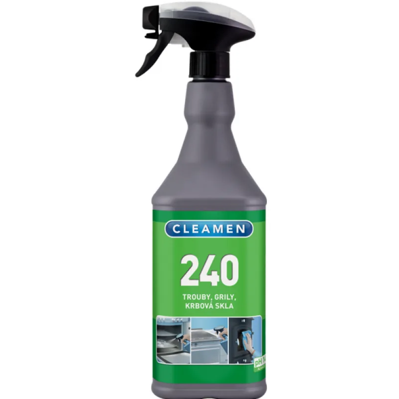 Cleamen 240 trúby grily prostriedok na odstraňovanie pripálenín 1,1 kg