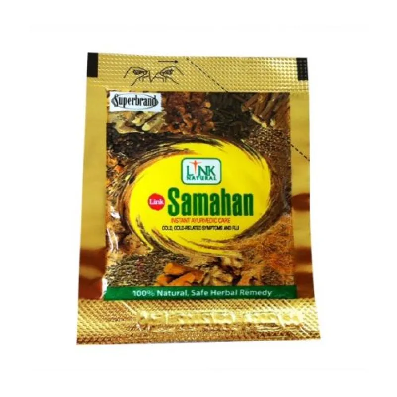 Samahan (Link Natural) – bylinný nápoj proti prechladnutiu, 1 ks