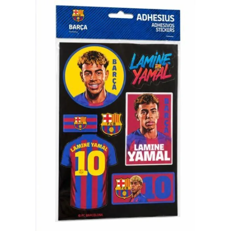 FC Barcelona Lamine Yamal sada nálepiek - SKLADOM