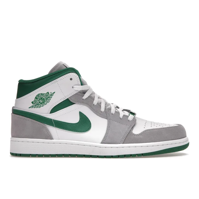 Jordan 1 Mid SE Grey Green - 45