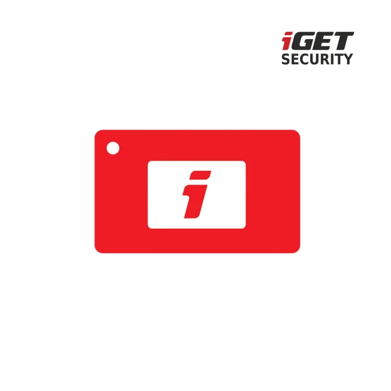 iGET SECURITY MP22 - RFID karta k klávesnici MP13 pro alarm M6-4G, minimální rozměry 75020722