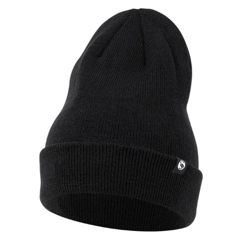 Stark Soul® Pletená Čiapka Unisex s vnútorným fleecom čierna
