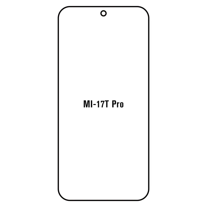 Sunshine Xiaomi 17T Pro Predná Hydrogél ochranná fólia Strih: Kompatibilná s krytom 2, Typ fólie: Proti modrému svetlu
