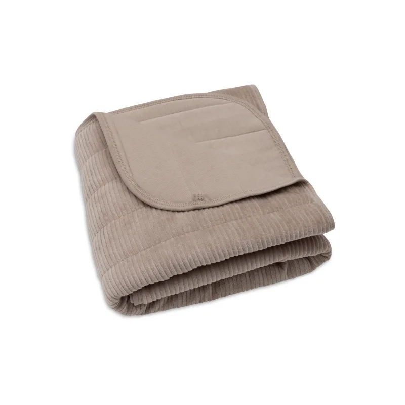 Jollein Deka 75x100cm Velvet Rib Milky Coffee