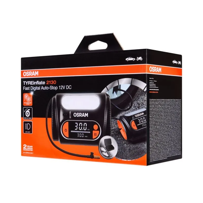 Kompresor digitálny OSRAM TYREinflate OTI2130