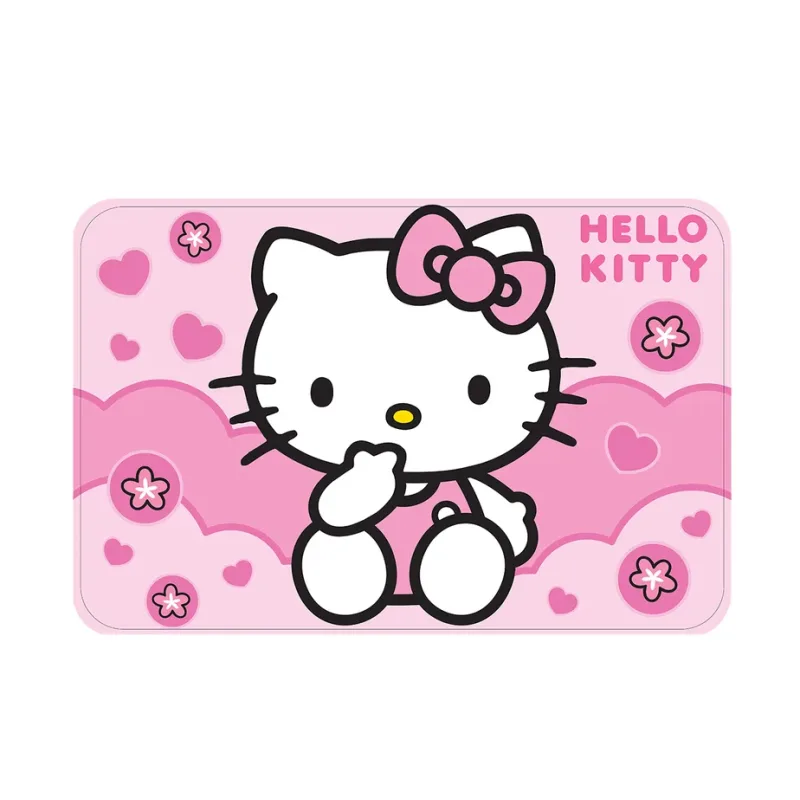 Detská kúpeľňová predložka Hello Kitty Ružová
