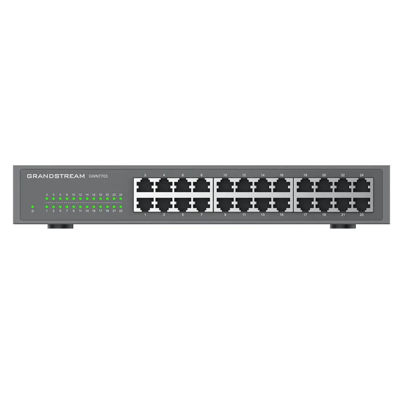 Grandstream GWN7703 Unmanaged Network Switch, 24 portů GWN7703