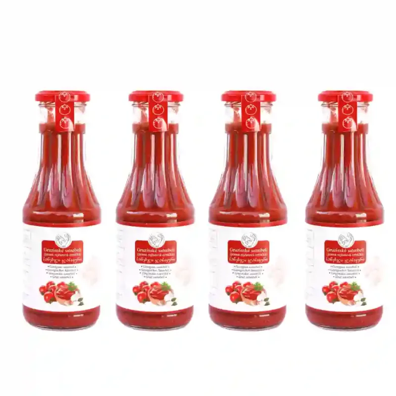 4x Satsebeli klasické - 370 ml.