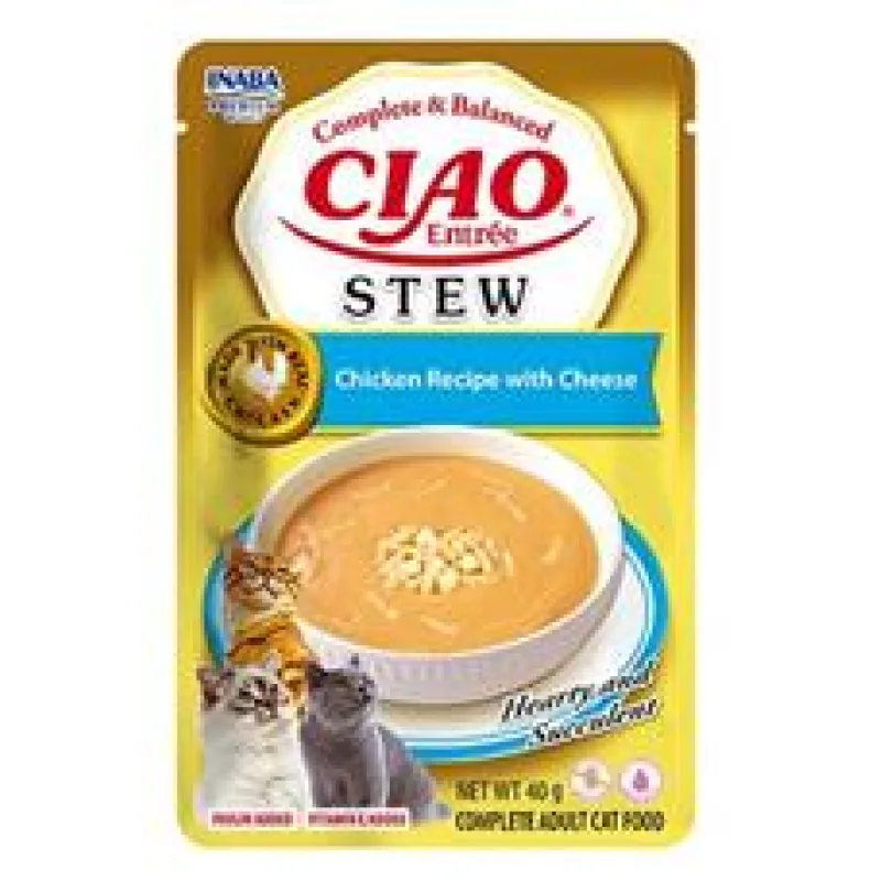Churu Cat Entrée Stew Chicken Recipe with Cheese 40g