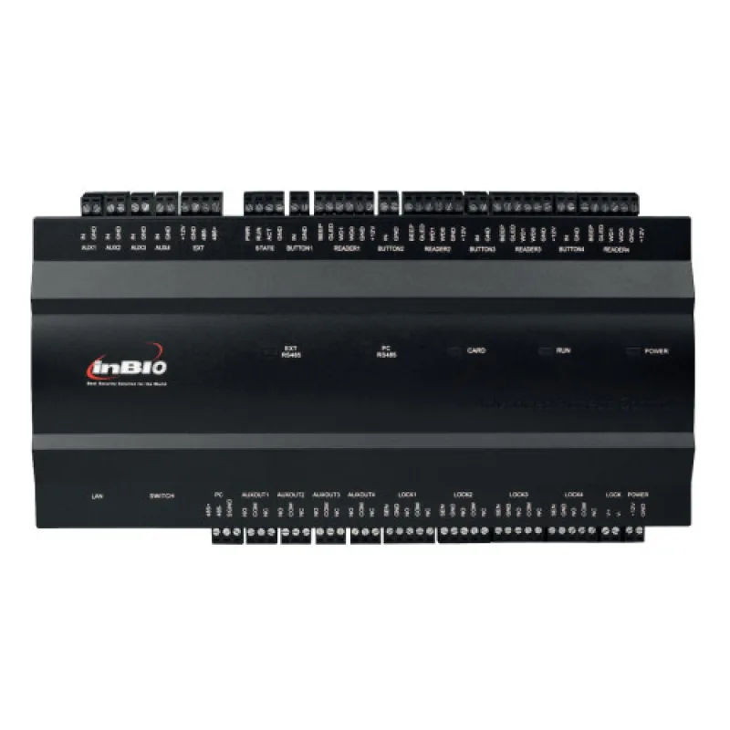 Riadiaca jednotka INBIO460 TCP / IP 4 dvere 4 čítačiek, RS485, WG26-34, TCP/IP + SW
