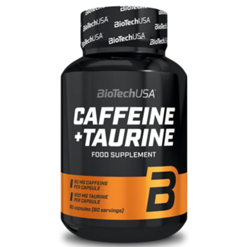 BioTech Caffeine+Taurine - 60 kaps.