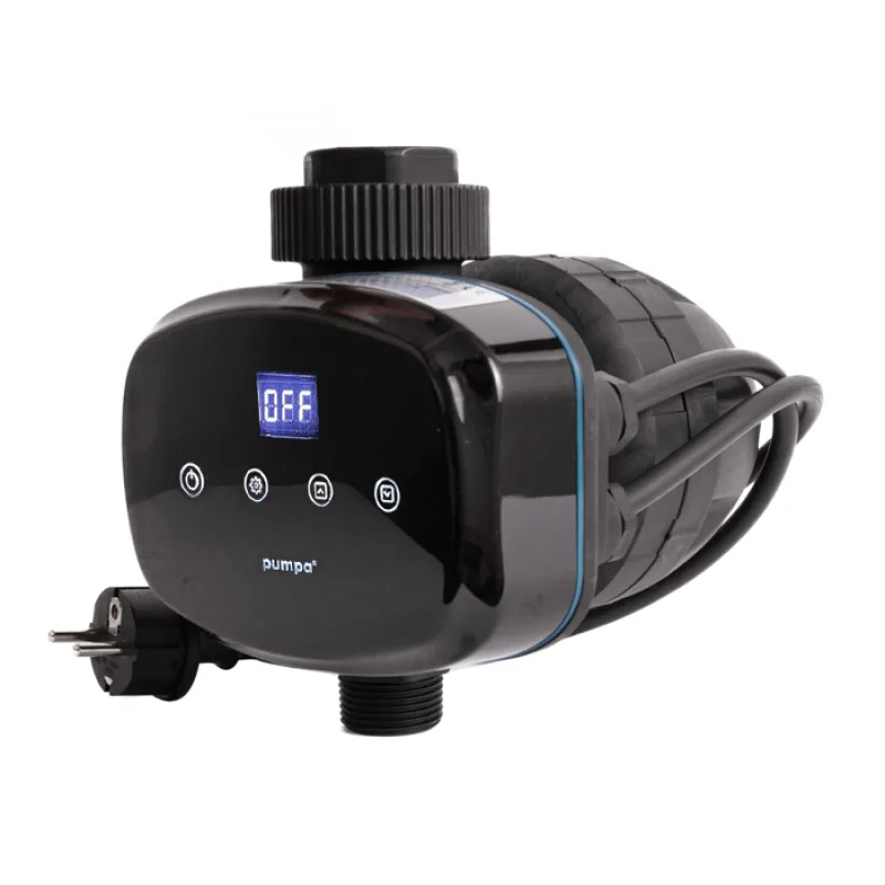 Pumpa,a.s. Digitálny tlakový spínač Presscontrol PPC5-60A-DP 230 V, 16 A, digitálne nastavenie spúšťacieho a vypínacieho tlaku, s automatickým reštart