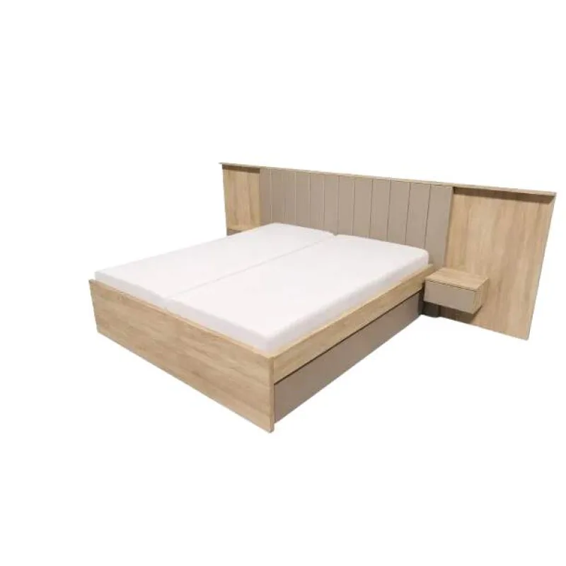 Posteľ Pegma DreamLine UNI H1145 ST10 - Bardolino / Sonoma prírodný