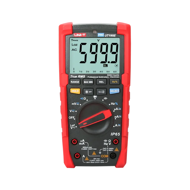 Univerzálny multimeter Uni-T PRO UT195E 1000 V DC a 750 V AC 20A MIE0295