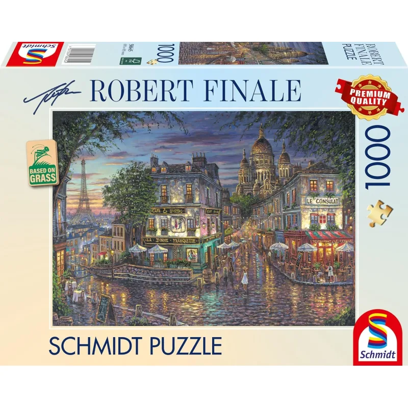Puzzle Schmidt 1000 dielikov Robert Finale - Montmartre, Paríž