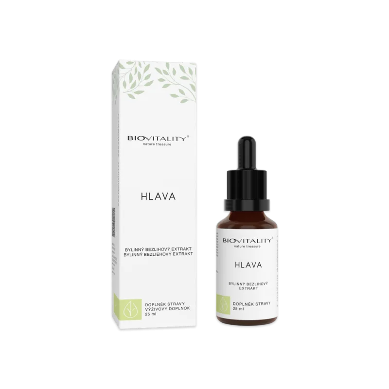 Green idea Hlava bezalkoholová tinktúra – kvapky 25 ml –