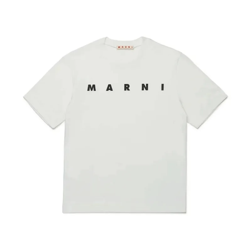 Marni MT135U Logo T-shirt White - XL