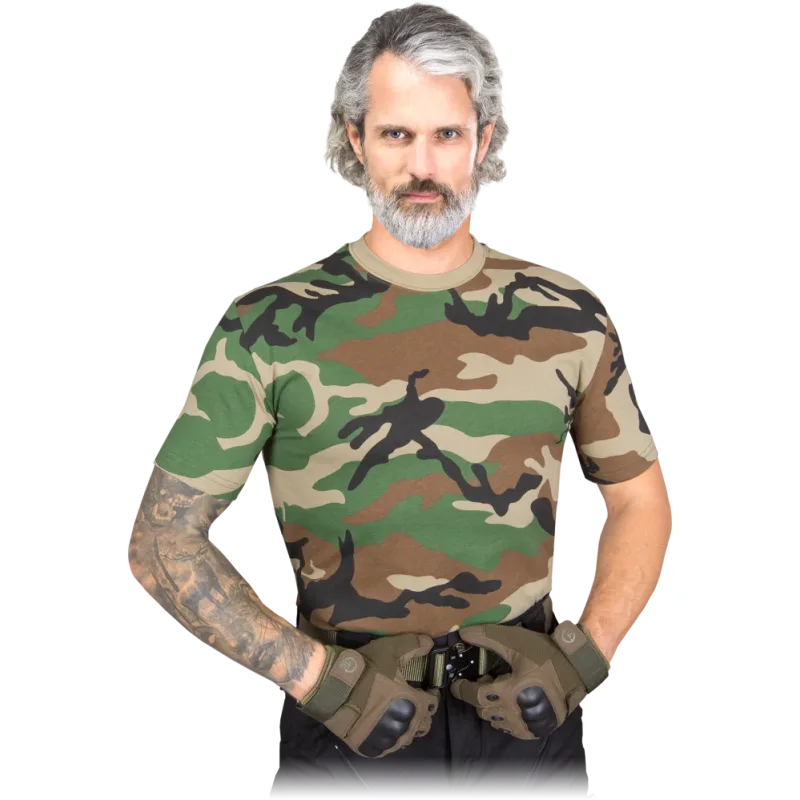 Reis Tactical Guard TARNUNG Tričko Green/Camo