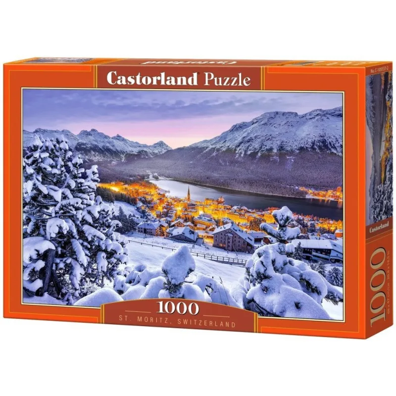Puzzle Castorland 1000 dielikov Svätý Móric, Švajčiarsko