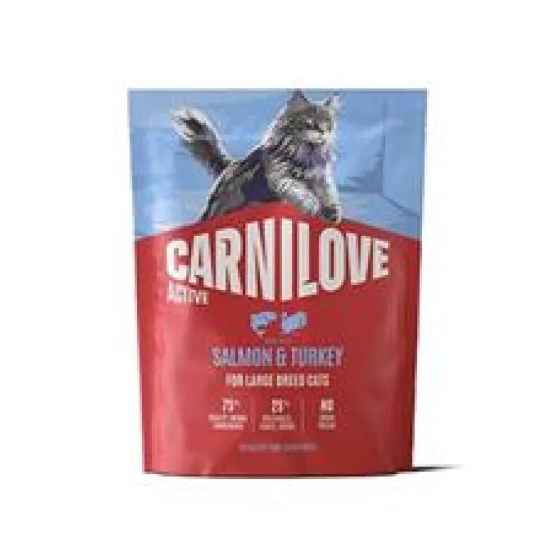 Carnilove Cat Active Dry Salmon&Turkey Adult LB 2kg