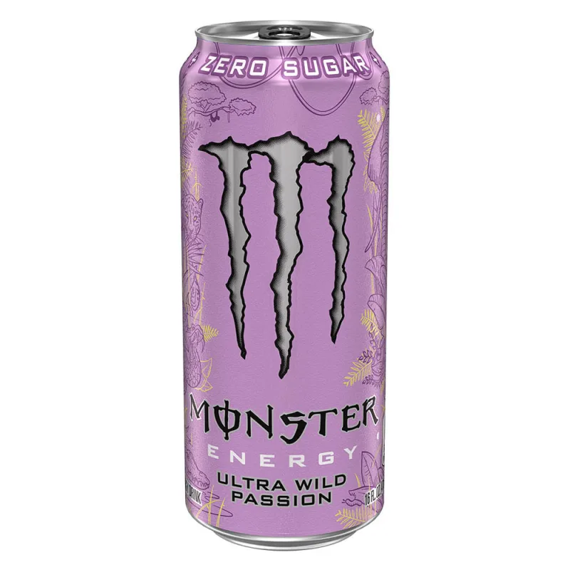PP Monster Ultra Wild Passion 473ml - poškozený