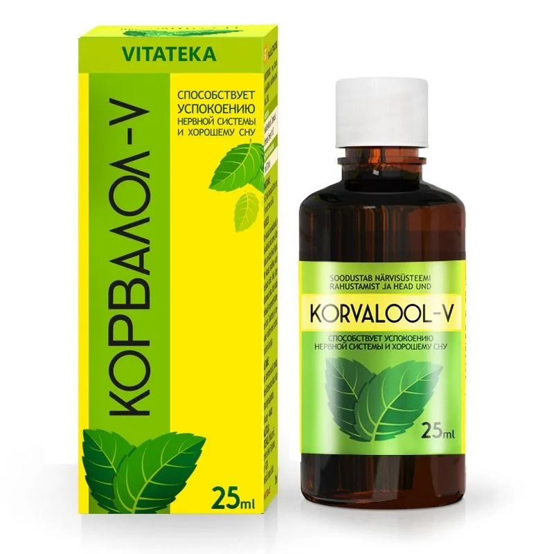 Vitateka Corvalol-V – bylinné kvapky – 25 ml –