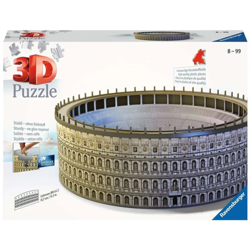 Ravensburger 3D puzzle Koloseum, Rím 216 dielikov
