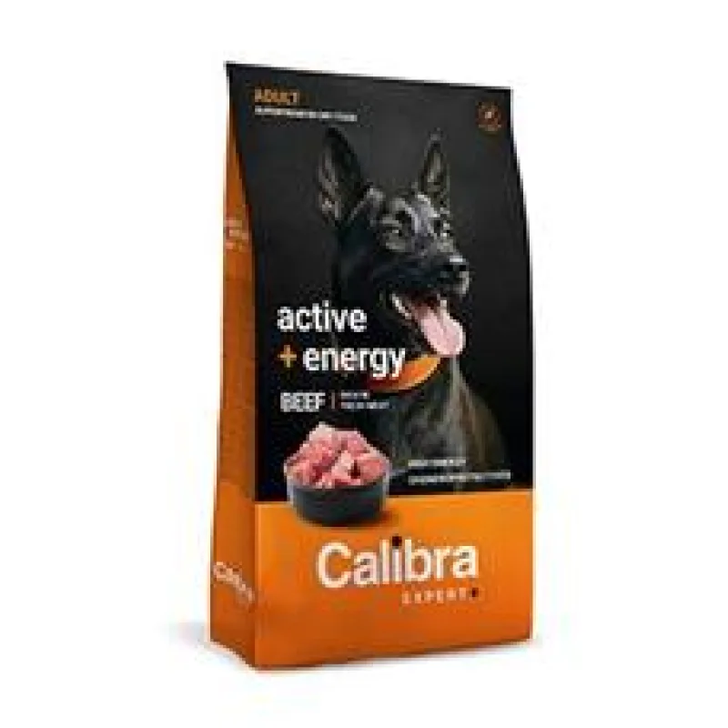 Calibra Dog EXPERT+ Adult Active & Energy Beef 750g