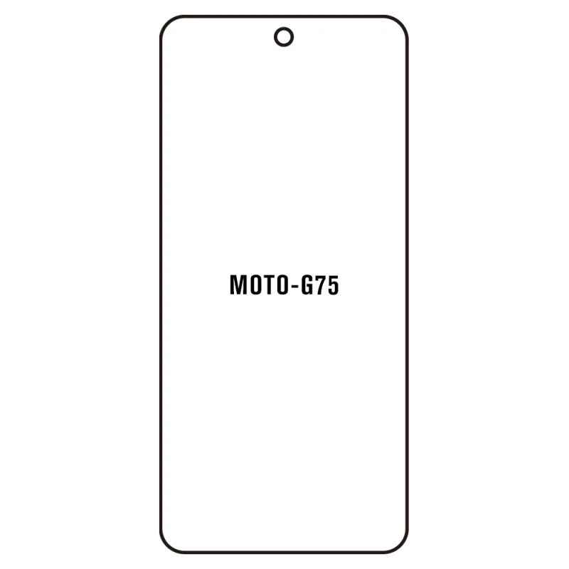 Sunshine Motorola G75 Predná Hydrogél ochranná fólia Strih: Predná 2, Typ fólie: Číra