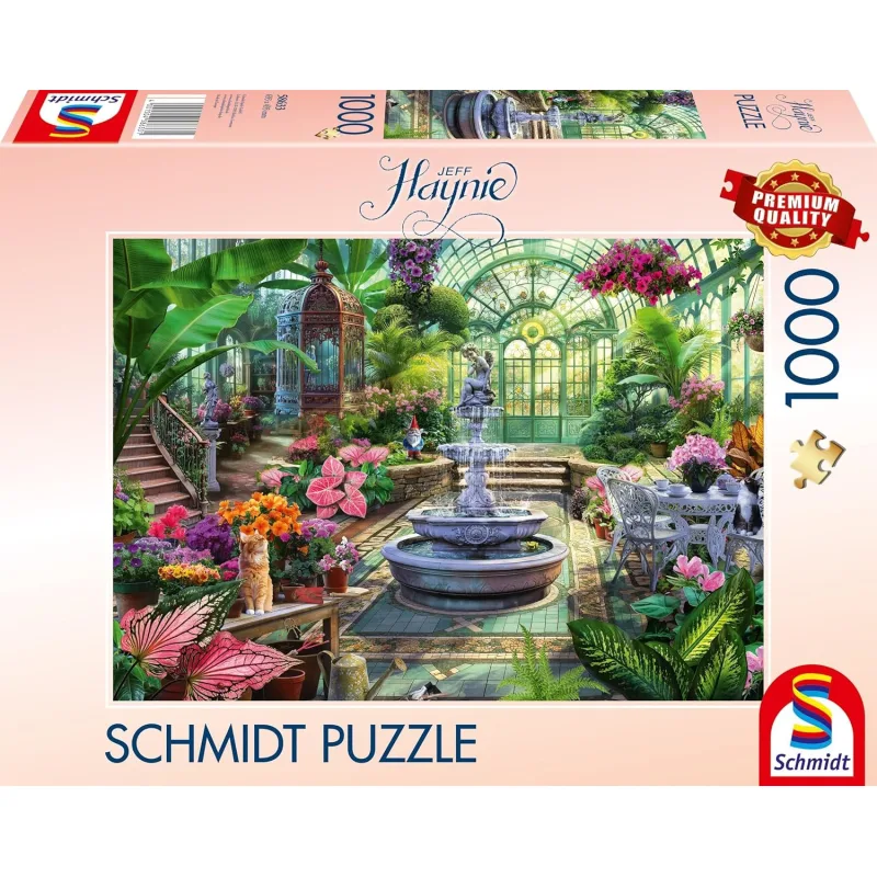 Puzzle Schmidt 1000 dielikov Jeff Haynie - Viktoriánsky skleník