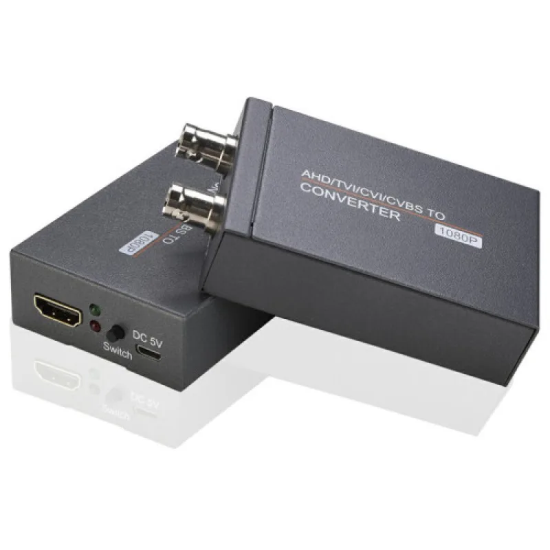 4K prevodník videa TVI/AHD/CVI to HDMI & VGA & CVBS AHD1509 II