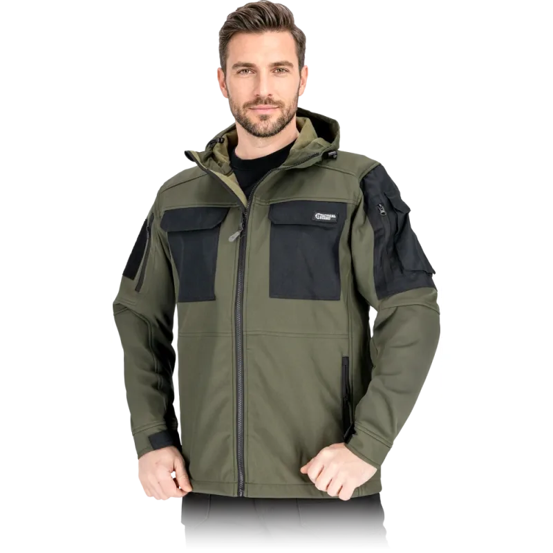 Tactical Guard BORON Softshellová bunda Green/Black M-3XL
