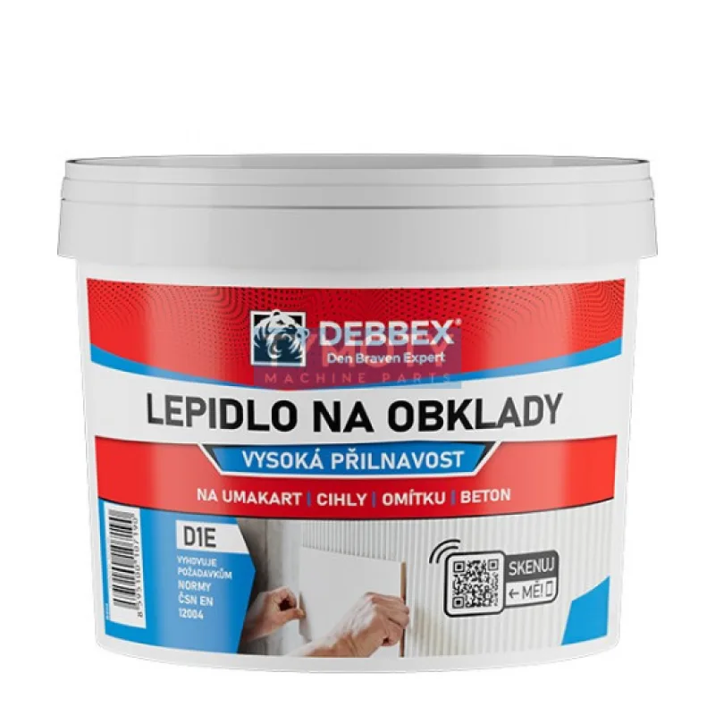 Debbex Lepidlo na obklady - 5 kg biela, vedro