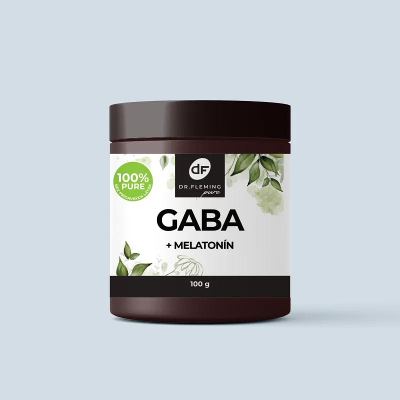 Dr. Fleming GABA + Melatonín - 100 g prášok -
