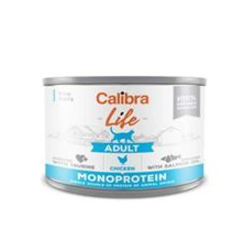 Calibra Cat Life Adult Chicken konzerva 6x200g