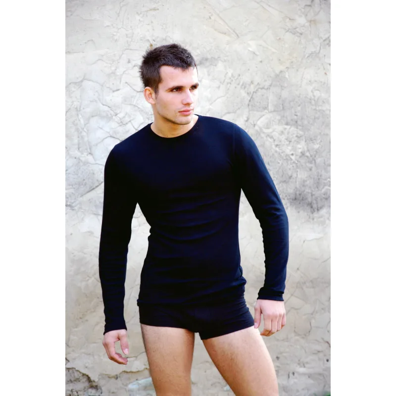 Termo tričko pánske TERMOintima Outdoor Klasik DR čierne - XL