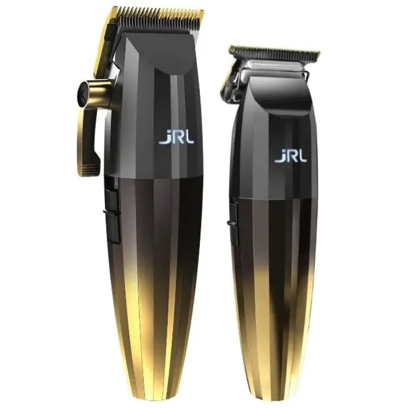 JRL Professional Profesionálny set - strihací a kontúrovací strojček JRL Fresh Fade 2020 clipper & trimmer Gold collection