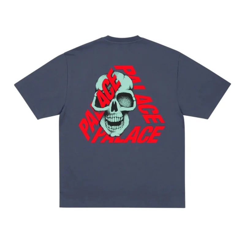 Palace P3 Skull T-shirt Navy - M