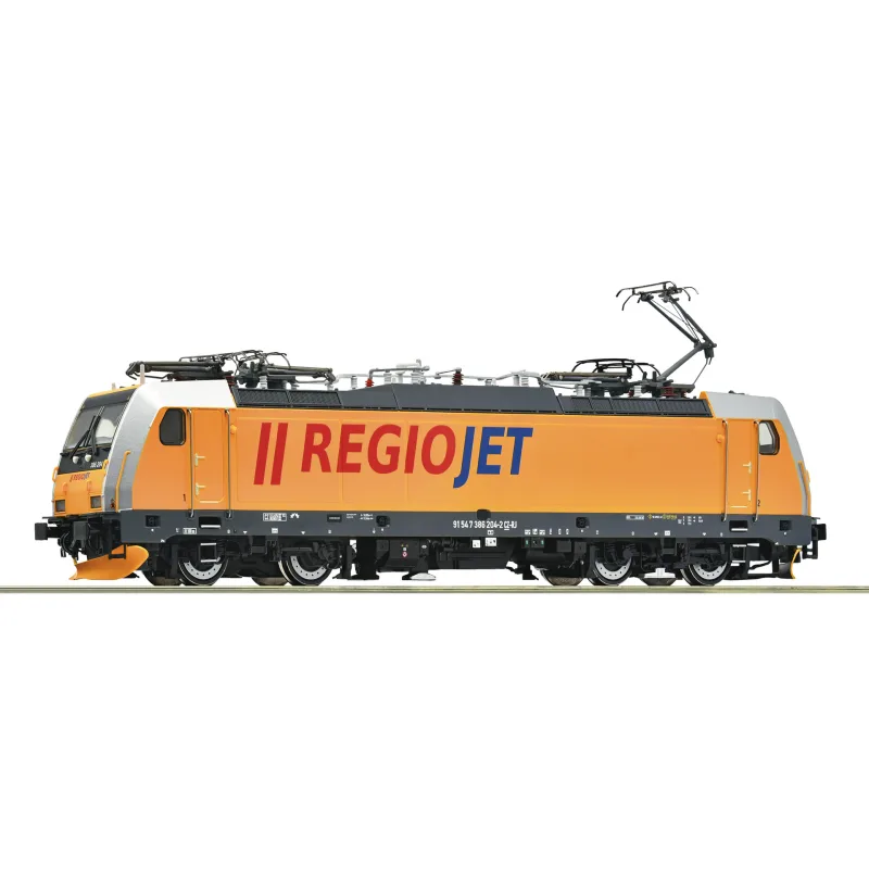 Roco Roco Elektrická lokomotíva RegioJet 386 204 - 2, digitálna - 7510102