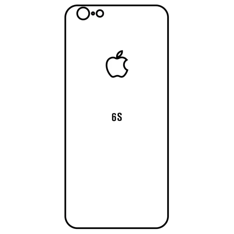 Sunshine iPhone 6S Zadná Hydrogél ochranná fólia Strih: Zadná časť 3, Typ fólie: Číra