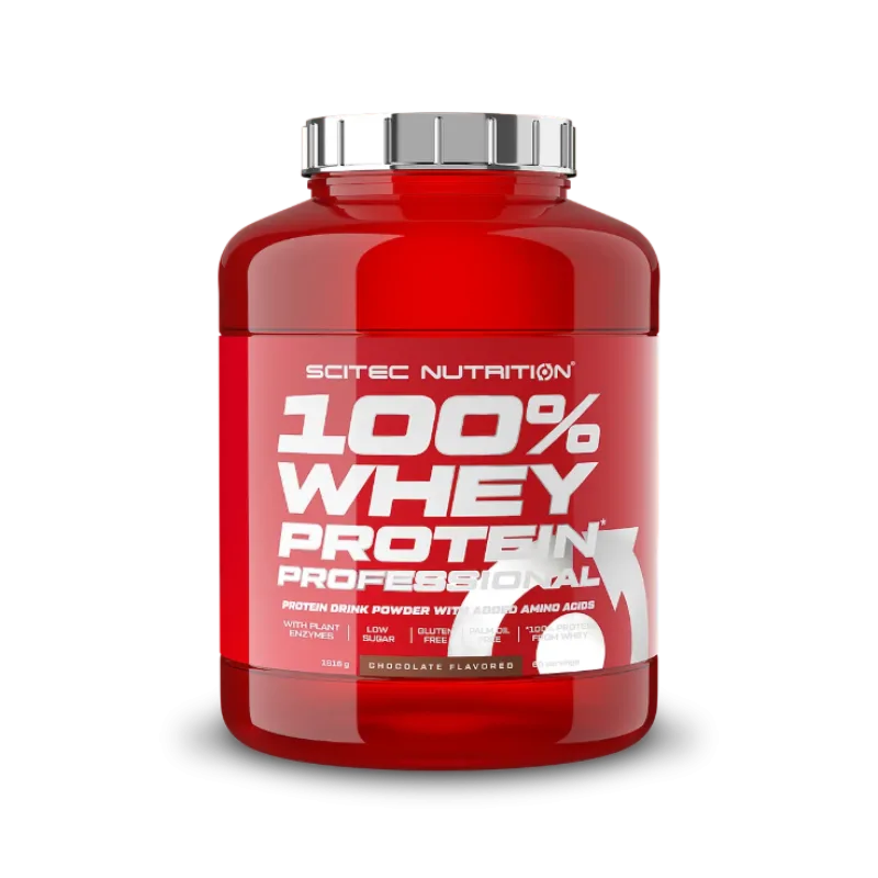 100% Whey Protein Professional 1816 g - Scitec Nutrition Príchuť: Čokoláda - Cookies