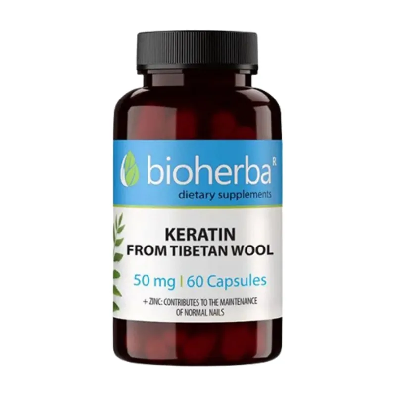 Bioherba Keratín 50 mg – 60 kapsúl –