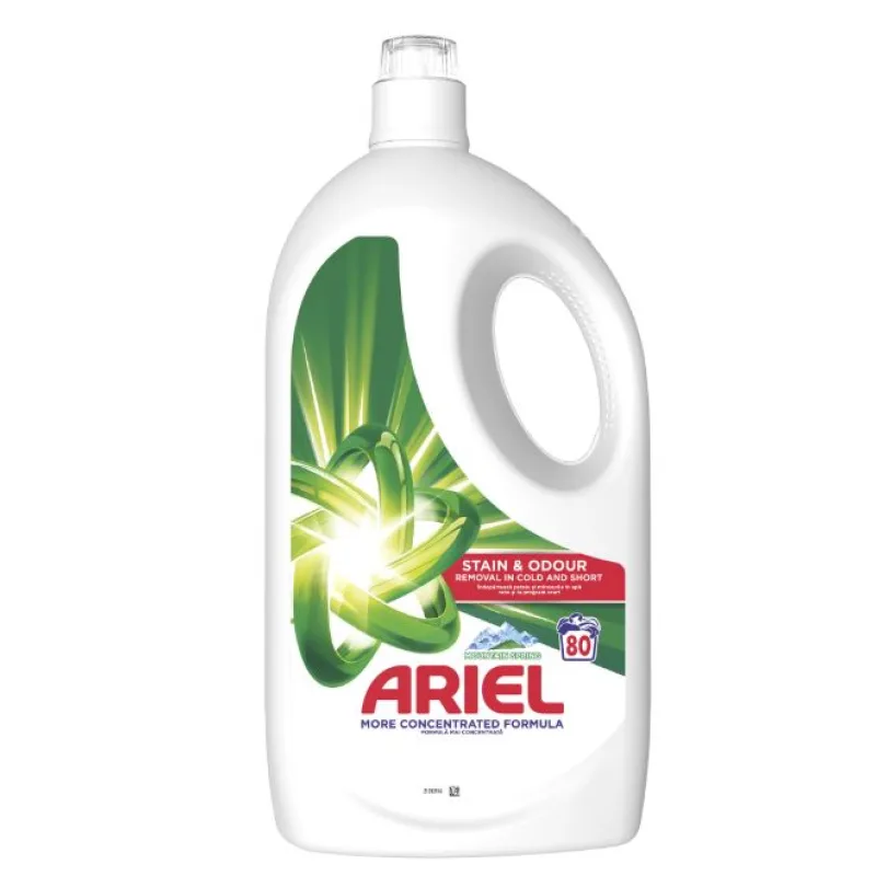 Ariel Mountain Spring prací gél 3600ml 80 PD