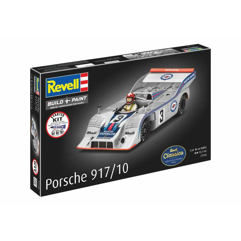 Revell Starter Kit auto 77738 - Porsche 917/10 (1:32)